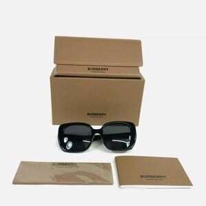 Burberry Black Square 52mm Sunglasses
